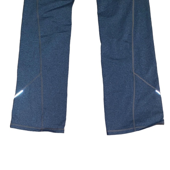 Athleta Power Kick Gray Flared Yoga Pants Leggings - S - Picture 7 of 11